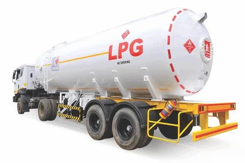 Industrial LPG Transport Tanker Truck