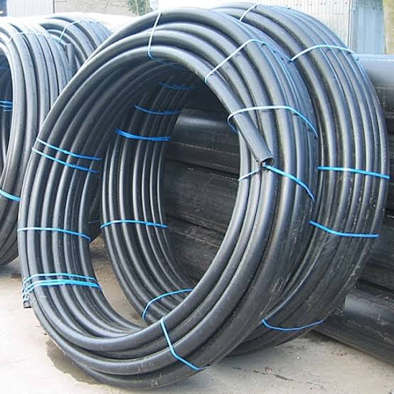 Assorted Sizes of Black HDPE Pipe &amp; Hose